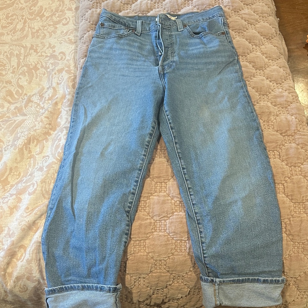 Levi's Ribcage straight Jeans